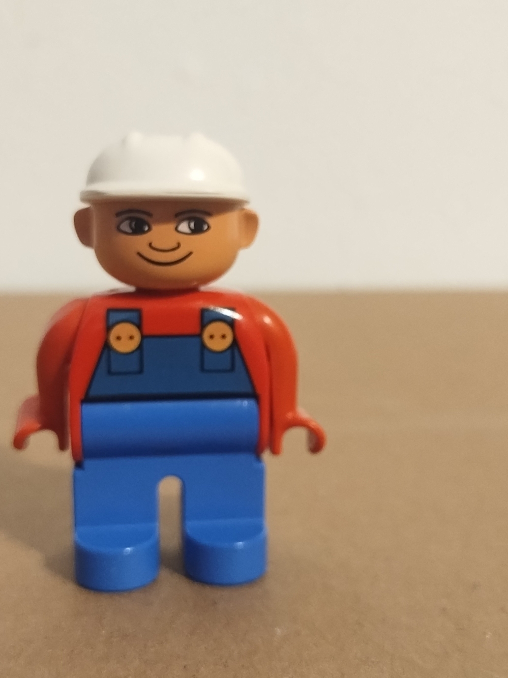 Lego Minifigure, Lego Duplo Man Construction Man Figure